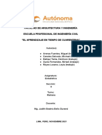 El Aprendizaje en Tiempo de Cuarentena - Estadistica