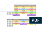 Cronograma + Revisão Semanl