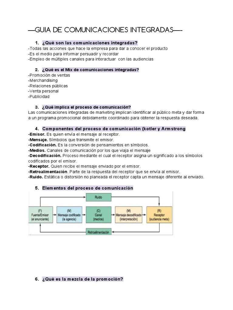 Guia de Comunicaciones Integradas | PDF | Marketing | Publicidad