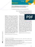 EFEITOS DE UM PROGRAMA DE REABILITAÇÃOPARA IDOSOS INSTITUCIONALIZADOS