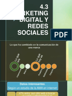 4.3 Marketing Digital y Redes Sociales