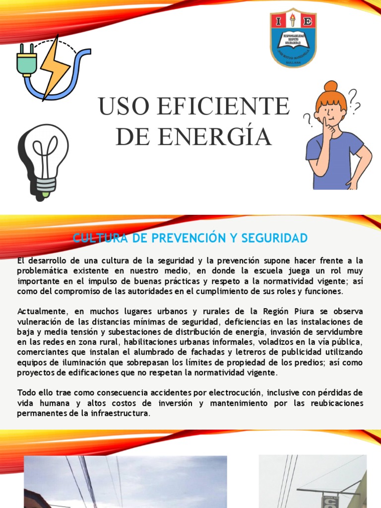 Uso Responsable de la Energía Eléctrica | PDF | Gases de efecto ...