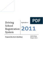 Main Project Proposal-Driving School Management Information System.