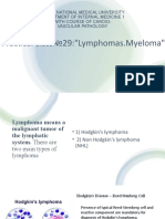 Practical Class 21 Lymphoma. Myeloma