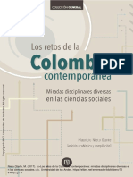 Los Retos de La Colombia Contemporanea
