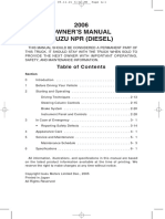 Dokumen - Tips 2006 Owners Manual Isuzu NPR Diesel Isuzu Introduction This Manual Has