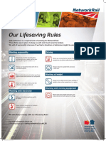 Lifesaving Rules Poster