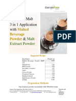 Chocolate Malt 3 in 1 Application 2019