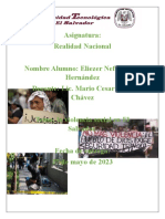 Violencia Social en El Salvador Eliezer-Alas
