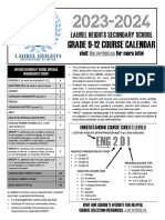 2023 2024 LHSS Course Calendar Gr9 12