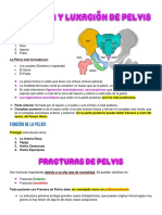 Fractura y Luxación de Pelvis