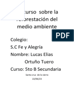 Discurso Sobre La Planta