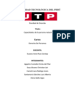 Tarea Academica, Derecho de Personas 1 - Corregido - 2023