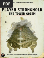 5E - Player Stronghold - The Tower Golem Base