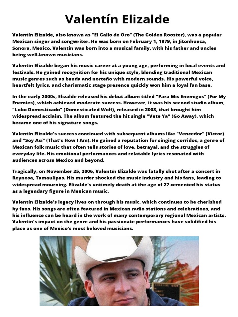 Valentin Elizalde A Comprehensive Biography Of A Mexican Music Legend - m03zb9y