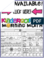 2 - Mornings Made Easy! Kindergarten Morning Work by Tweet Resources SET TWO