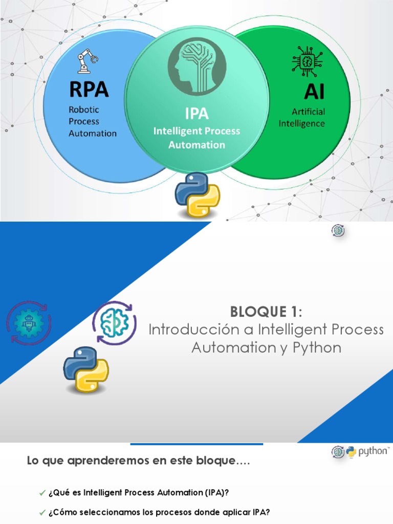 Intelligent+Process+Automation+con+Python Iván+Pinar | PDF ...
