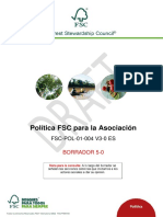 FSC-POL-01-004 V3-0 D4-0 - Politica FSC para La Asociacion