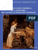 Introducción Jurídica A La Historia de Las Relaciones Del Trabajo