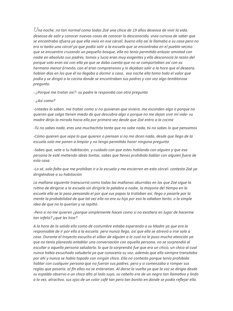 Cuento El Poder Del Querer | PDF