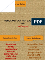 Pertemuan Ke-Sembilan: Demokrasi Dan Ham Dalam Islam Oleh