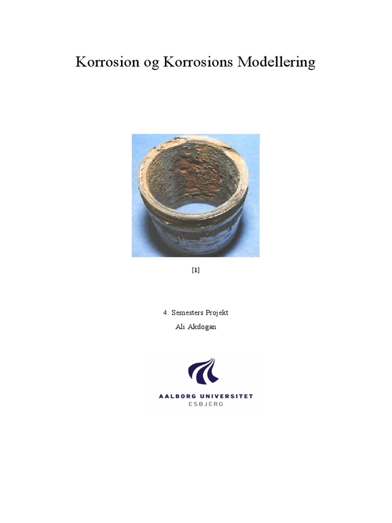 Korrosion og Modellering af Metaller | PDF | Corrosion | Chemistry