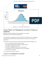 Como Fazer Um Histograma No Excel e Todos Os Detalhes - Engenheira Do Excel