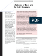 Imaging Patterns of Toxic and Metabolic Brain Disorders