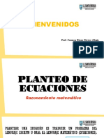 Planteo de Ecuaciones