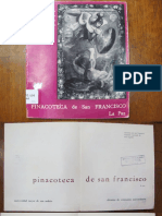 Conveto de san Francisco 1973 La pinacote de San Francisco La Paz 