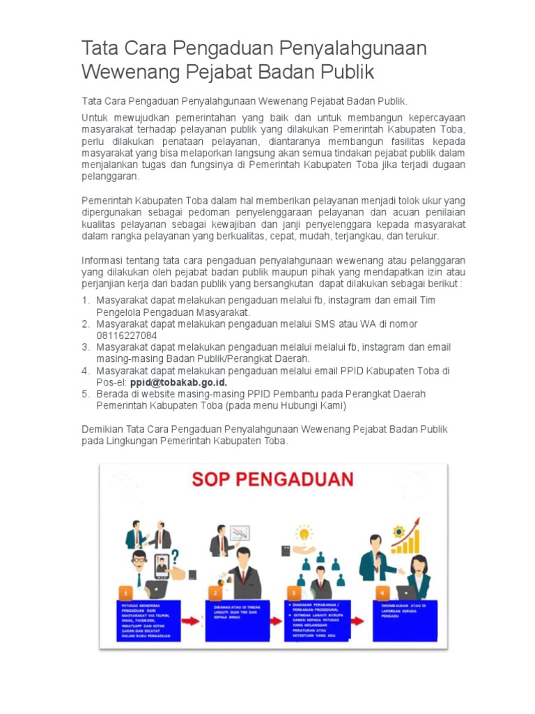 Dokumen Laporan Penyalahgunaan Wewenang