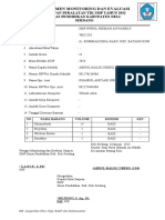 Instrumen Monitoring Bantuan Peralatan Tik Sarpras SMP 2022