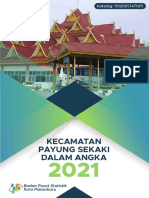 Kecamatan Payung Sekaki Dalam Angka 2021