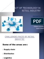 Impact of Technology in Retail Industry