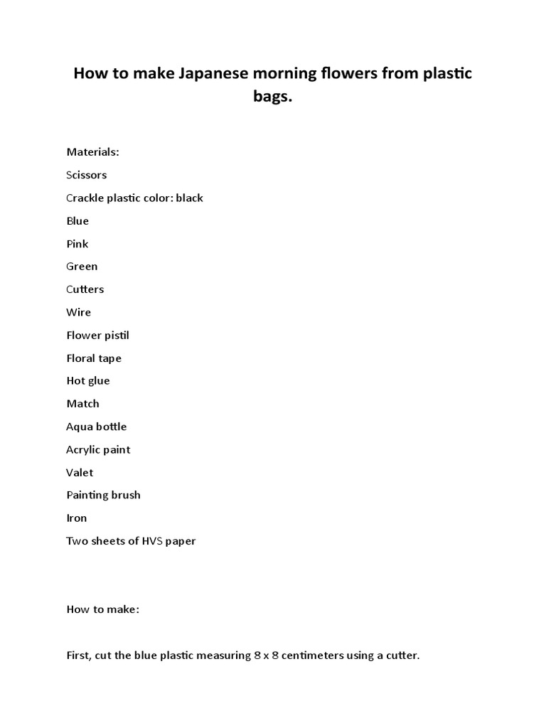 how-to-make-flower-pdf-flowers-plants