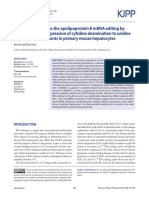 Curcumin Modulates The Apolipoprotein B mRNA Editi