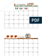 CALENDARIO Editable