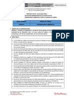 Proceso Cas #-Paslc Contratación Administrativa de Servicios de Un/A (1) Coordinador/A Ambiental para La Unidad de Obras
