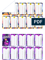 Tablas de Multiplicar Modificada