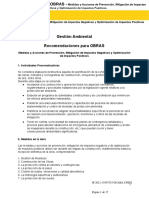 Recomendaciones para La Gestión Ambiental en Obras