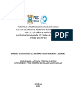 Texto 3 - Aula 06 - Direito Sucessório - Da Herança Sem Herdeiro Legítimo