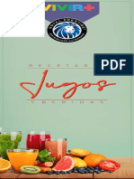 Recetario Jugos Nutricionales y Creativos