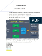 C1. Tổng Quan Httkt Mục tiêu: Đặc trưng của HTTT và HTTTKT