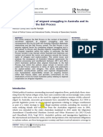 The Securitization of Migrant Smuggling in Australia and Its Consequences For The Bali Process