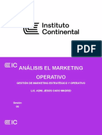 Tema 6 - Análisis El Marketing Operativo