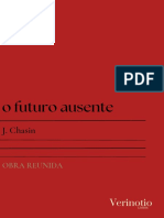 CHASIN, J.; O Futuro Ausente; Rio Das Ostras, Verinotio Livros, 2023