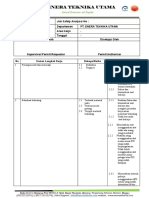 Job Safety Analysis - ETU (Bekisting)