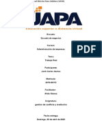 Tarea I Gestión de Conflictos