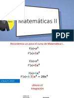 MATEMÁTICAS II - Clase 1