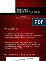 Modelado: Analisis Estructurado Moderno: Unidad 5 Ingeniería de Software I